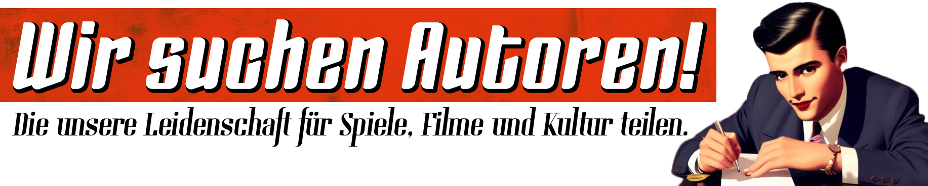 Wir suchen Autoren!