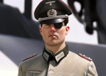 Tome Cruise in Uniform als Stauffenberg