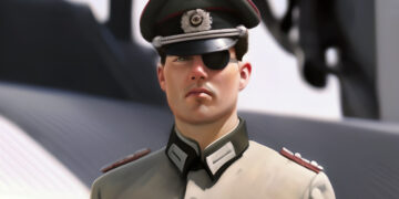 Tome Cruise in Uniform als Stauffenberg